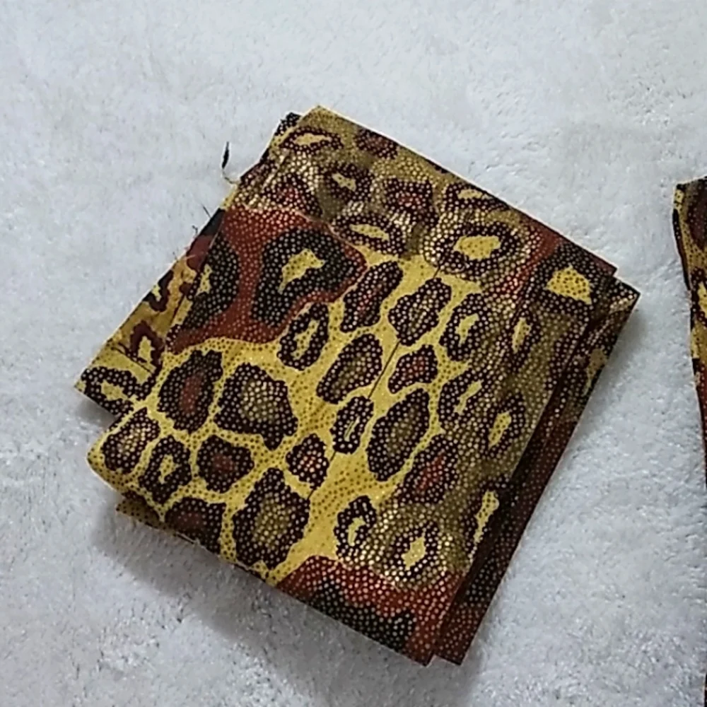 ANIMAL PRINT JUMPER W/Head Wrap NWOT